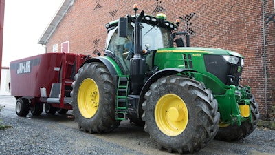 The 6230R delivers 230 engine horsepower and is factory-equipped with an Infinitely Variable Transmission.