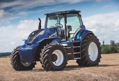 Methane is currently one of the many alternative fuel options being researched in the heavy-duty equipment industry. The New Holland methane powered concept tractor enables operation on methane or CNG (learn more, 20974870).