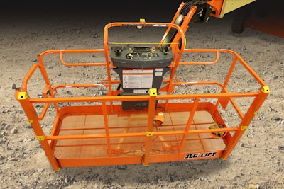 With EDS, both visual and audio alerts inform the operator when the boom or scissor lift approaches a structure.