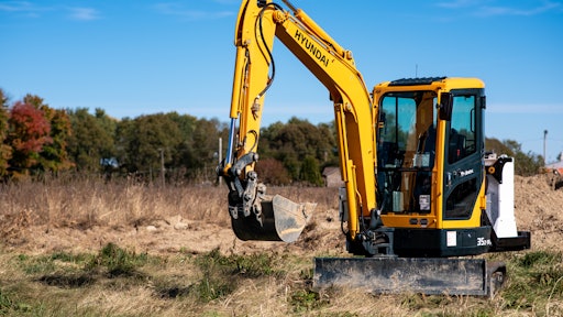 Electric Excavator On Trial