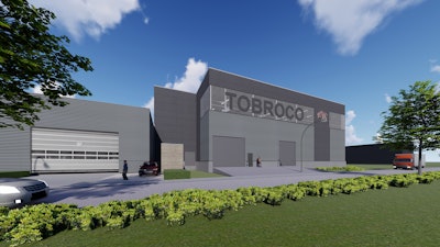 Impression of the new warehouse.