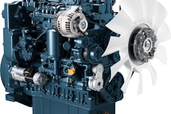 The V5009 engine, part of the new 09 Series of upgraded engines built on a global platform.