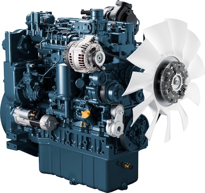 The V5009 engine, part of the new 09 Series of upgraded engines built on a global platform.