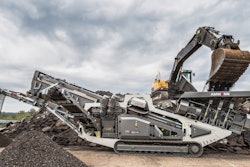 RSS 120-M Shredder, Iron Separator and Screen