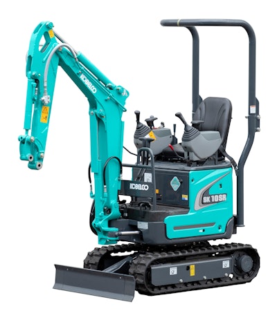 The SK10SR-2E is one of the models updated to meet Stage V emissions regulations.