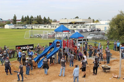 Yokohama Tire Ka Boom Playground Build In Huntington Park