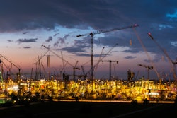Bauma16 Panorama Photo Blue Hour