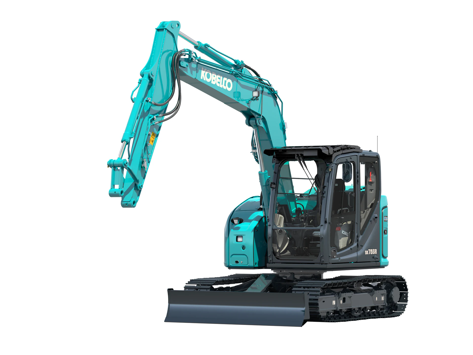 Kobelco Europe Launches New SK75SR-7 and SK85MSR-7 Midi Excavators