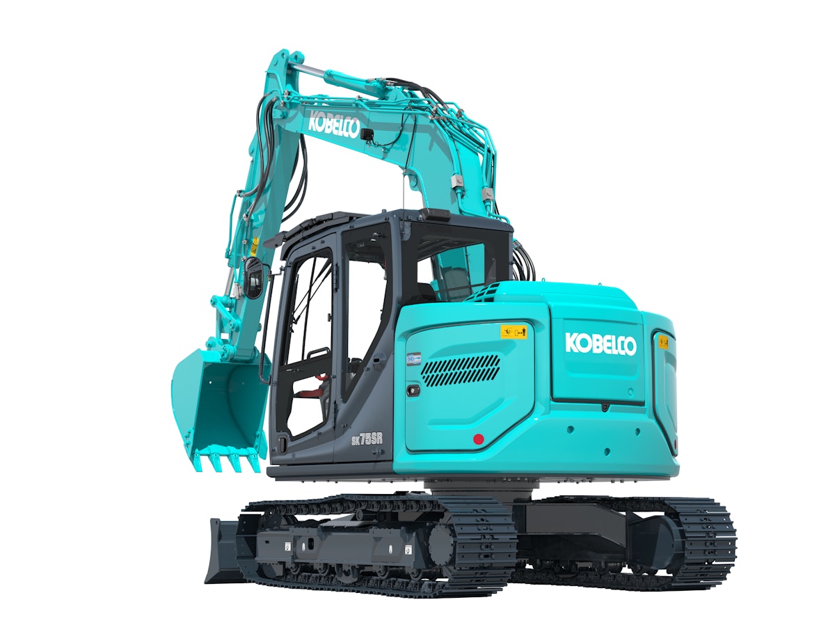Kobelco Europe Launches New SK75SR-7 and SK85MSR-7 Midi Excavators 