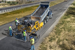 Volvo Wheeled Paver P7170b
