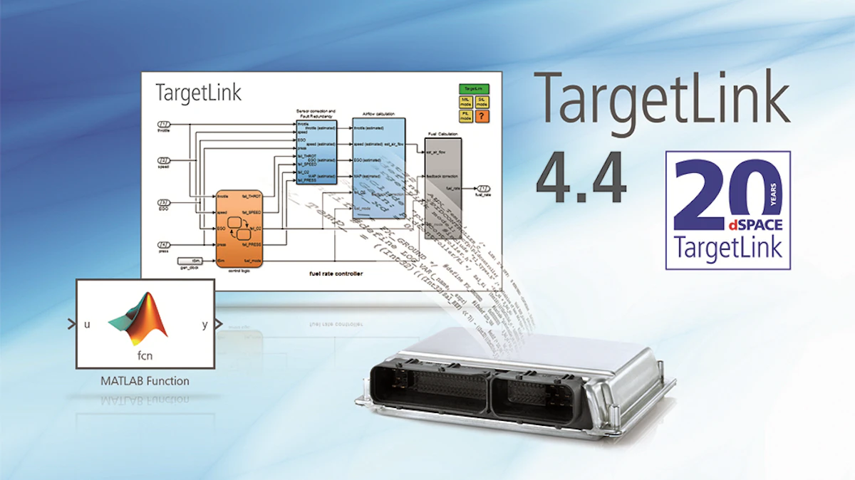 dSPACE TargetLink 4.4 Provides New Functionalities | OEM Off-Highway