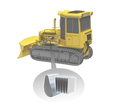 The new ‘concertina-type folding technique’ makes it possible to implement asymmetrical catalyst dimensions closely adapted to the available packaging space.