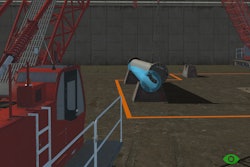 Vortex collaborative learning solution, now available in the Crawler Crane Training Pack, allows two trainees to practice tasks such as tandem crane lifts.