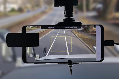 RoadBotics’ pavement assessment technology works by mounting a smartphone to the windshield of a street sweeper, turning the sweeper into a mobile data collection platform generating a detailed pavement assessment for a municipality’s entire road network.