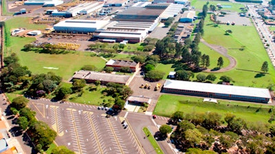 Pederneiras, one of Volvo CE’s primary production hubs for Latin America, played a key role in achieving the energy savings target.