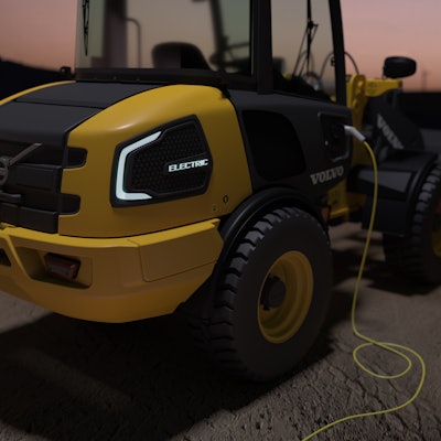 Volvo CE's first electric machines will be from its compact range.