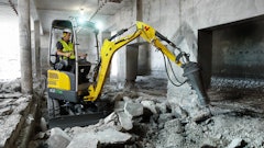 Wacker Neuson's battery-powered EZ17e mini excavator is designed to perform and handle like its diesel counterpart.