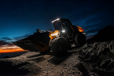 The LED lighting package fully illuminates the working area.