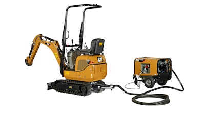 Cat 309.9D VPS mini excavator