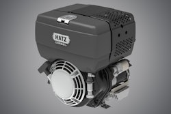 Compact Hatz B-series single-cylinder engines with E1 technology include the 1B30E, 1B30VE and 1B50E.