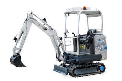 Dana Electrified Mini Excavator