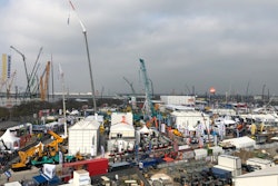 Great views of the show grounds could be found from atop the bauma selfie tower.