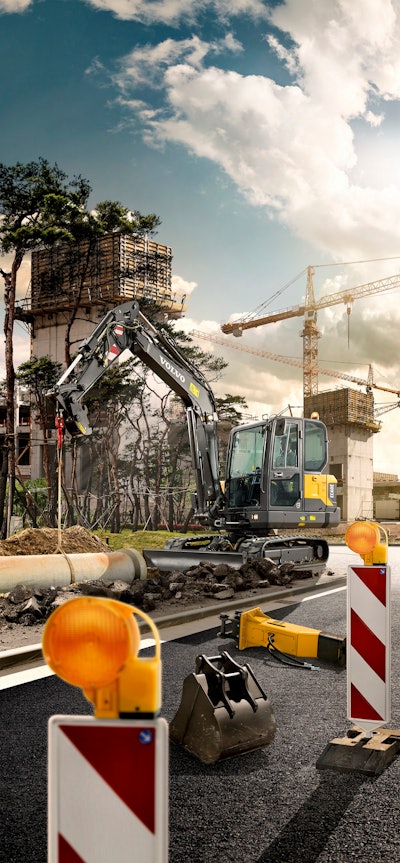 Volvo @ Bauma Munich Ec60 E 01