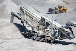 Volvo @ Bauma Munich Volvo Penta Metso Lokotrack 330 D