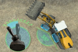 With the new joystick steering system for Liebherr wheel loaders, the position of the joystick always corresponds to the respective articulation angle of the wheel loader.