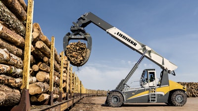 Liebherr Log Handler Lrs Lh Timber Handling Train300dpi