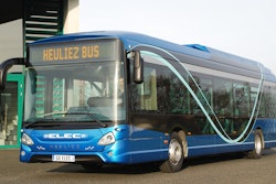 The GX 337 fully electric bus.