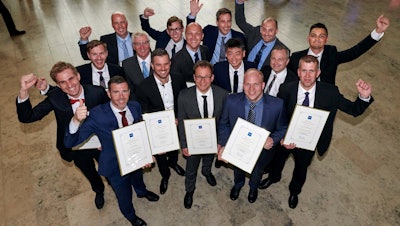 Winners of the Volvo Technology Award.