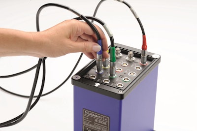 GNSS aided inertial system ADMA with an output rate of 1,000 Hz.