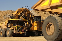 Cat 793 F Autonomous Trucks At Loading Face