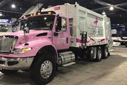 One hundred percent of the first month’s rental fee for the HV 607 with pink cab will be donated to a breast cancer awareness foundation.