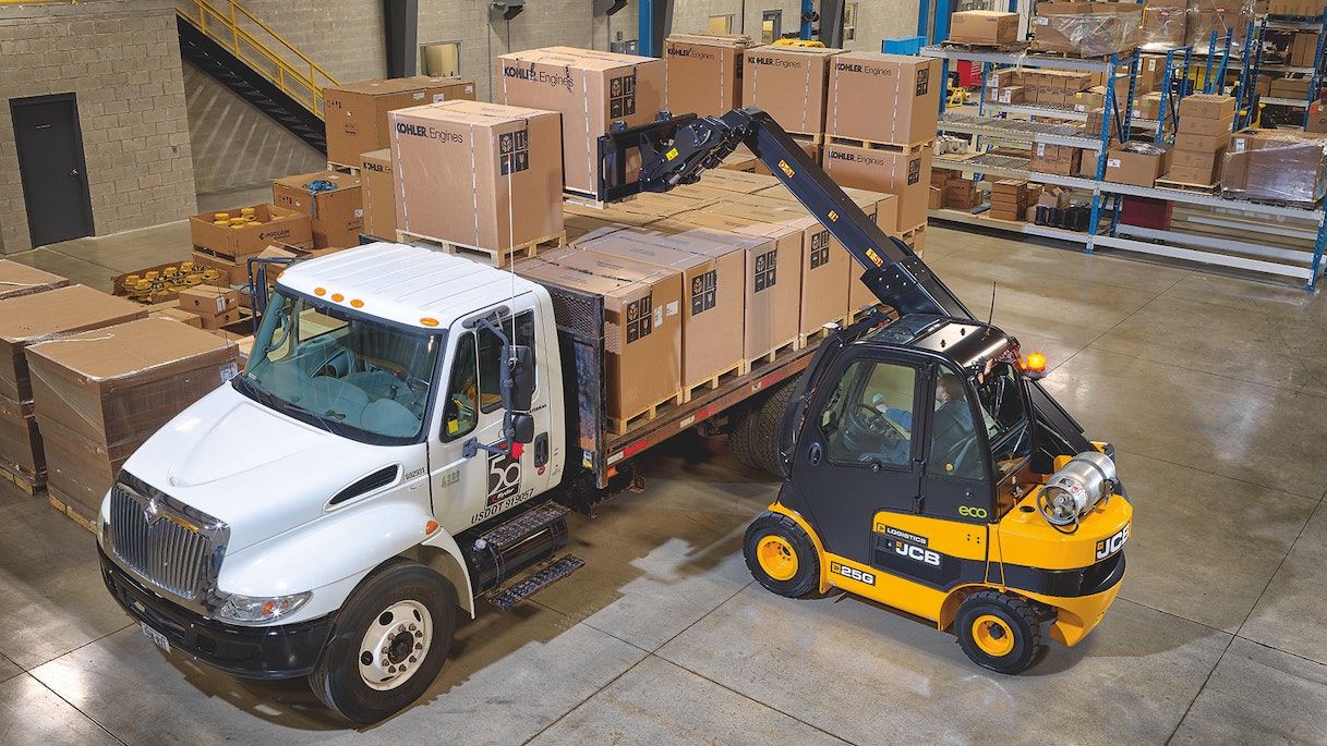 JCB Launches LPG-Fueled Teletruck Forklifts in North America
