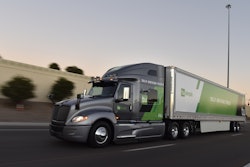 A TuSimple self-driving truck.