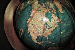 Antique Globe North America414916 Px