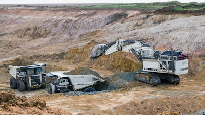 Liebherr Images Mining Liebherr 9800 + T282s Highres