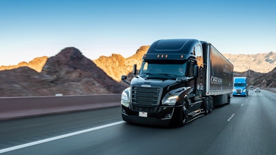 At CES 2019, Daimler Trucks debuted the first SAE Level 2 automated truck to enter series production in North America, the Freightliner new Cascadia with Detroit Assurance 5.0.