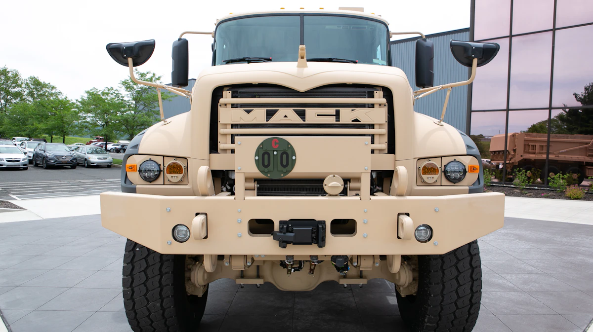 Mack Riot Control Vehile Mack Defense Presents Keys to First M917A3 Heavy Dump Trucks | OEM Off ...