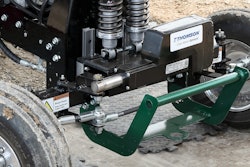 Thomson electric linear actuators were incorporated into the students’ tractor designs in various ways.