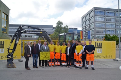 Handover of the machine.