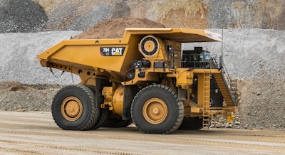Cat 794 Ac Truck In Tier 4 Final Configuration