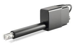 Despite a smaller chassis than its heavier-duty family members, Thomson Electrak MD actuators can handle up to 2 kN/450 lbf loads, while featuring on-board electronics and high environmental resistance.