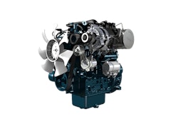 The Kubota micro hybrid delivers an additional electrical power boost of up to 10 kW.