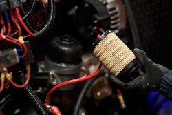 The New, Clean Filter Is Ready For Insertion