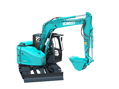Kobelco Construction Machinery Europe B.V. SK75SR-7 and SK85MSR-7 midi machines. Learn more at oemoffhighway.com/21047952.