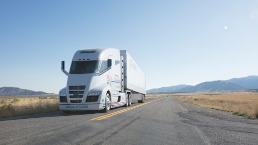 The DOE funding award will help advance fuel cell technology utilized in the Nikola One Class 8 truck.