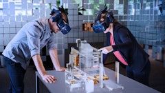 Wearing VR or AR headsets, machine developers can interact directly with their model, free of distractions.